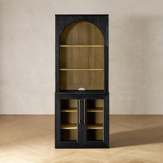 Mopio Blake Acrylic Cabinet with Hutch
