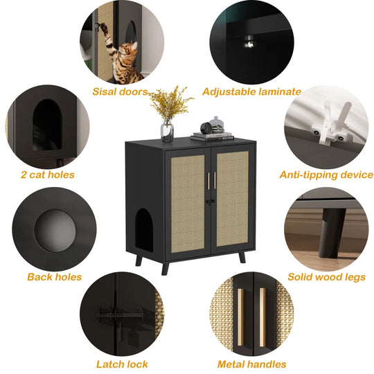 Defanski Litter Box Enclosure