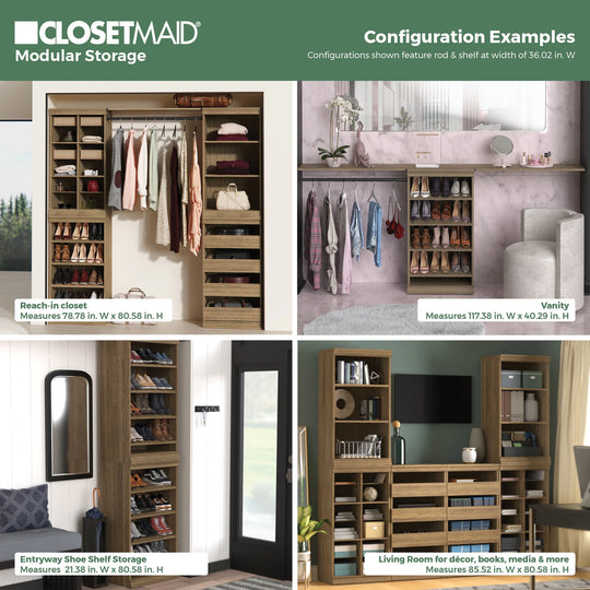 Modular Storage 4-Drawer Unit