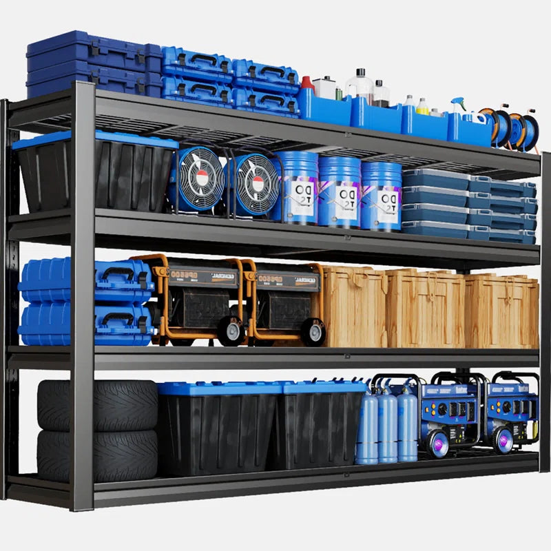 Garage Shelving Heavy Duty , Metal Shelves with Adjustable Garage Storage Shelves