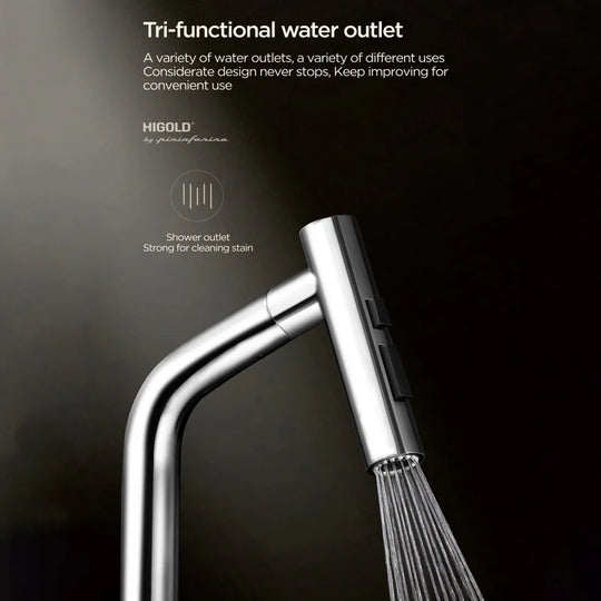 Kitchen Faucet with Pull down Sprayer, Cold & Hot Water Function