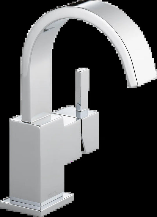 Vero Single Hole Bathroom Faucet with Drain Assembly, Single Handle Bathroom Sink Faucet