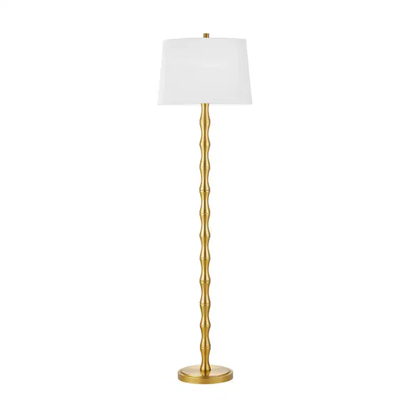 61'' Floor Lamp with Fabric Drum Shade