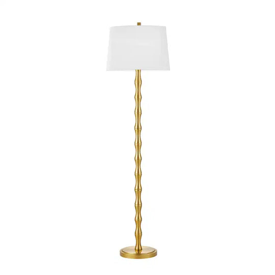 61'' Floor Lamp with Fabric Drum Shade