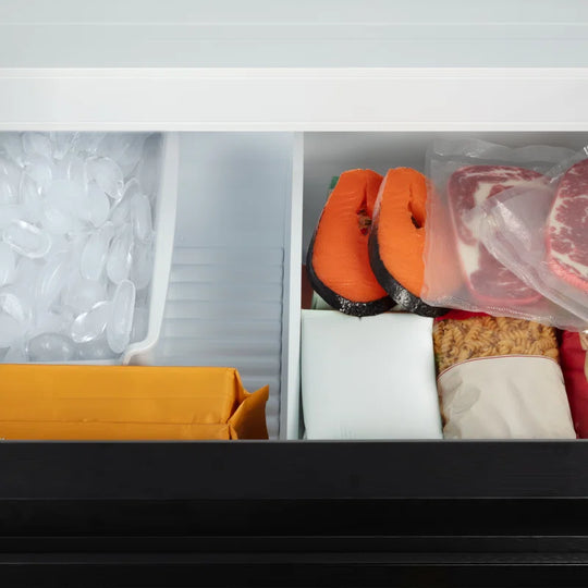 36 In. Vista Collection 27.4 Cu. Ft. French Door Refrigerator, Freezer Drawer, Water Dispenser, Ice Maker, Matte Black