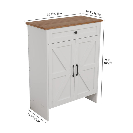 Shoe Storage Cabinet with Drawers Entryway Shoe Storage