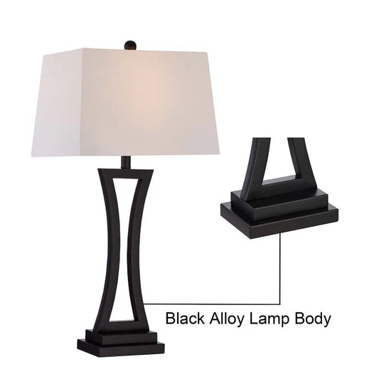 30.75" Bedside Table Lamp Set (Set of 2)