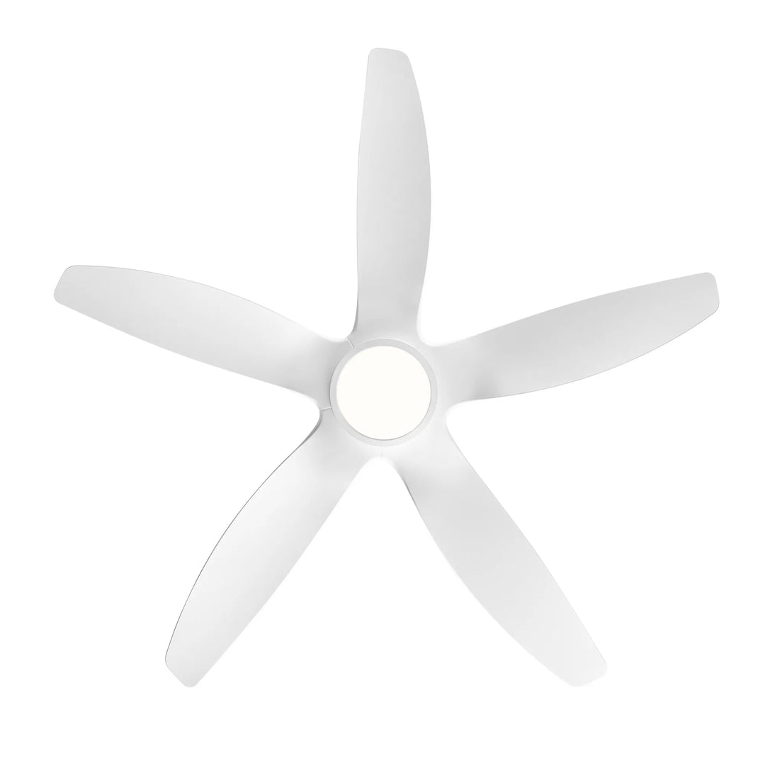 Sofucor 52/60 Inch Ceiling Fan with Integrated LED Light and Remote Control Quiet DC Motor