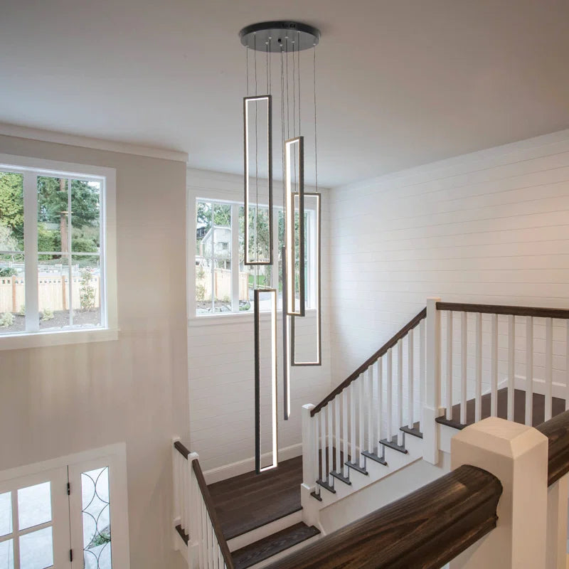 Savea 5-Light High-Ceiling Dimmable Cluster Pendant