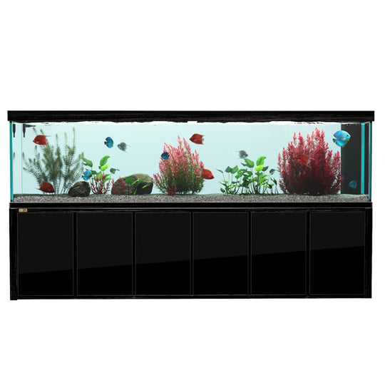 500 Gallon Tempered Glass Aquarium Black