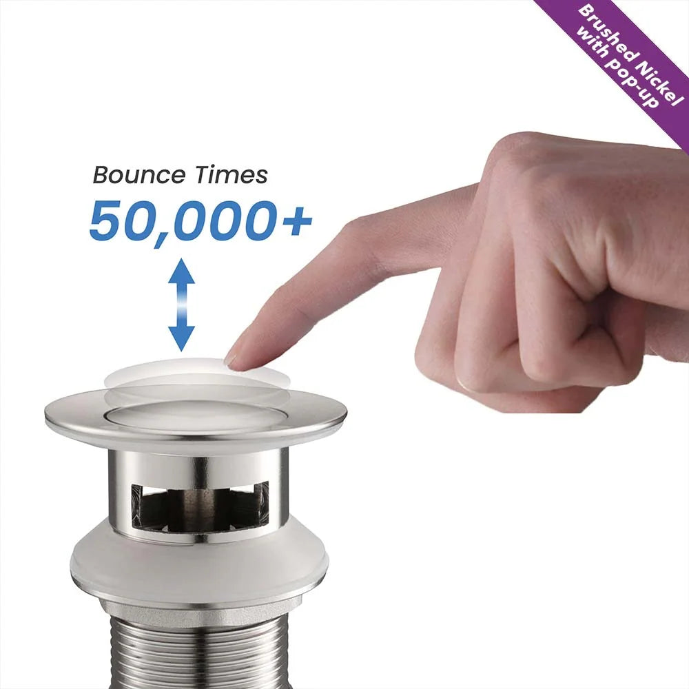 Luxury Single Hole Bathroom Faucet