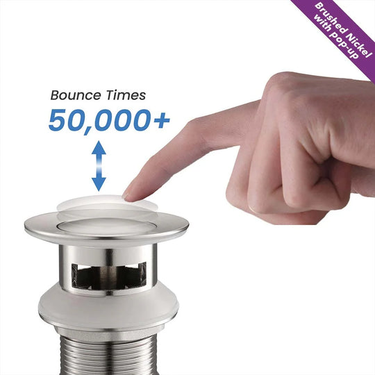 Luxury Single Hole Bathroom Faucet