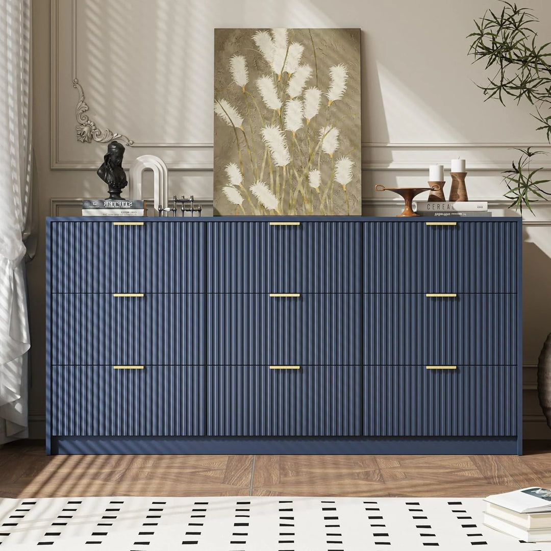 9-Drawer Dresser 63" W