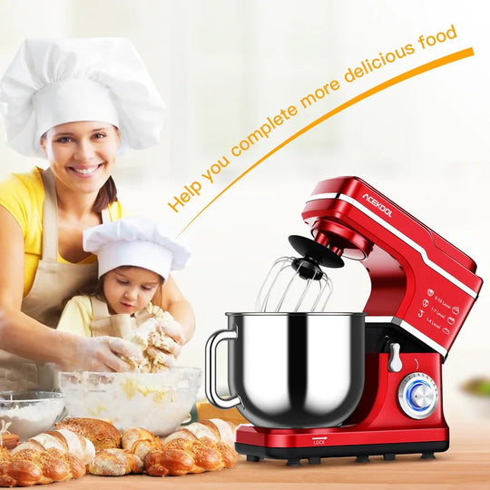 7.5 Quarts 10 Speed Tilt Head Kitchen Stand Mixer