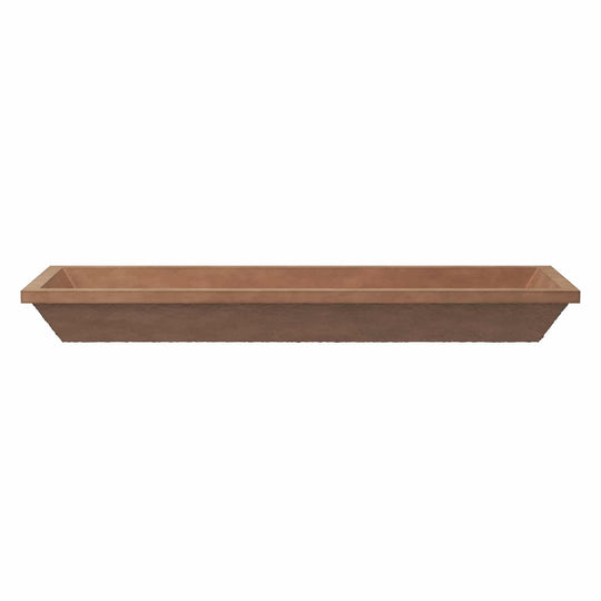 Arcata Nativestone Concrete Undermount Trough Bathroom Sink