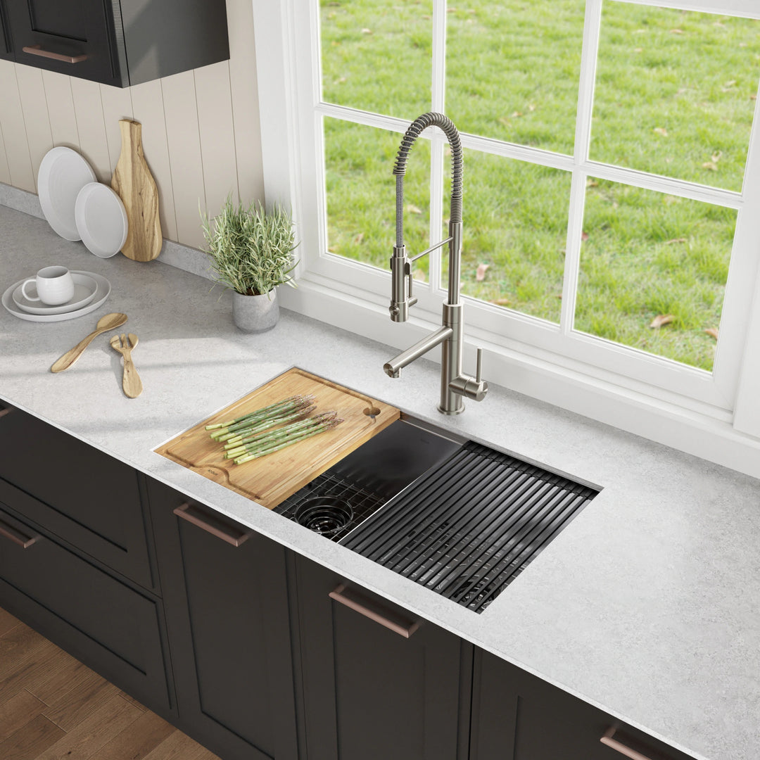 Kore Workstation Undermount Stainless Steel Kitchen Sink