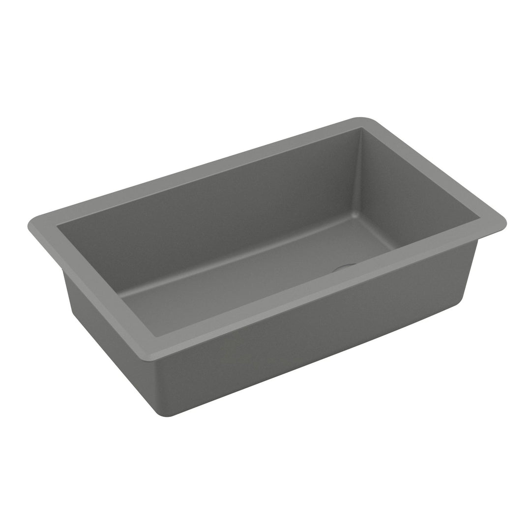 Undermount Quartz Single-Bowl Kitchen Sink