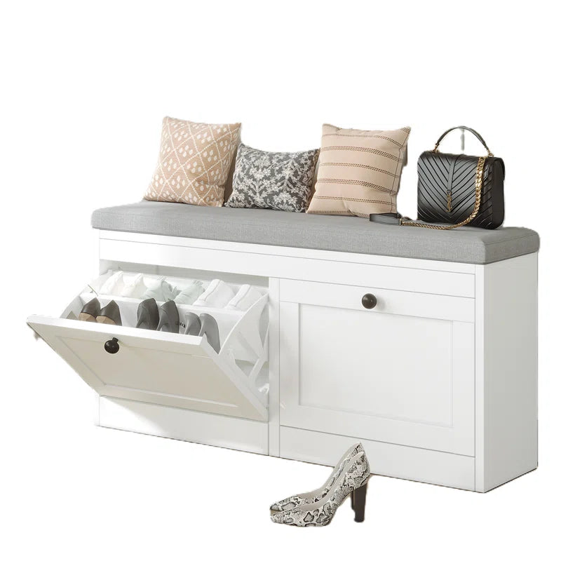 12 Pair Shoe Storage Bench