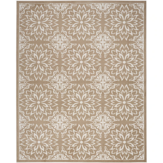 Jubilant Floral Medallion Area Rug