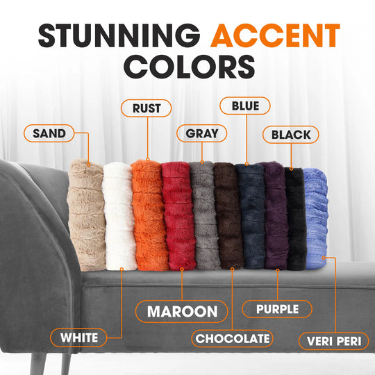 40 X 50 Ultra Soft Faux Fur Throw Blanket