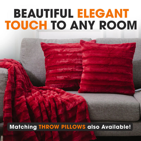 40 X 50 Ultra Soft Faux Fur Throw Blanket