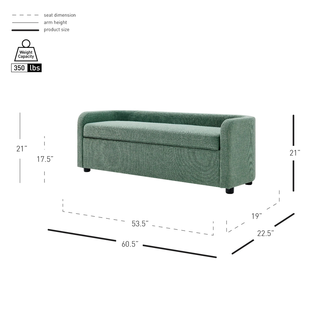 NPD Furniture Wendy Storage Bench