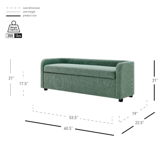 NPD Furniture Wendy Storage Bench