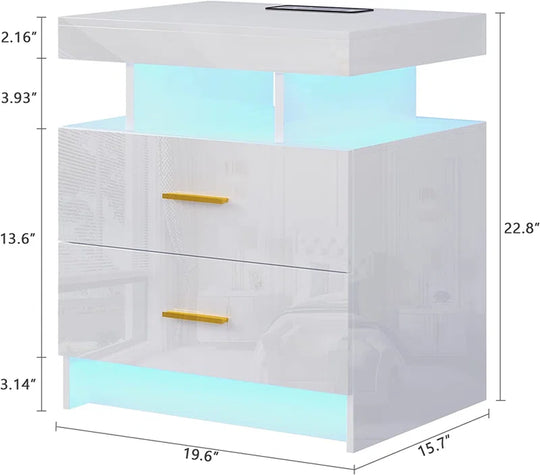 Ashten 2 - Drawer Nightstand