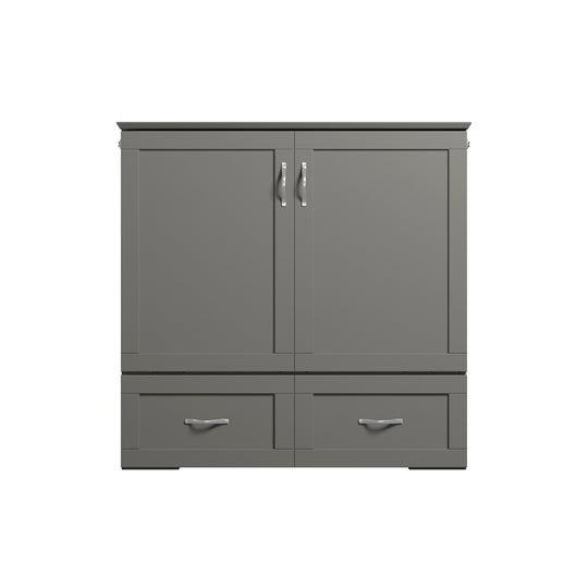 Hamilton Murphy Bed Chest with Mattress and Storage Drawer