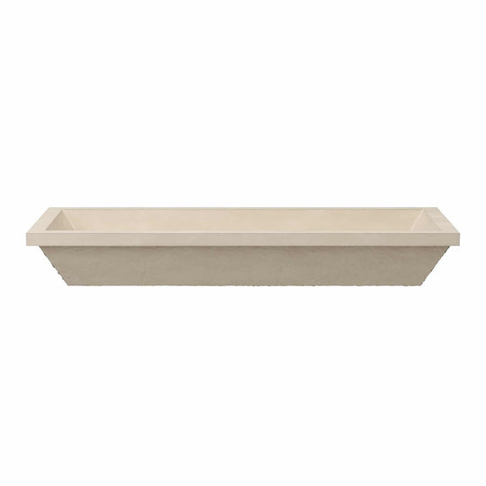 Arcata Nativestone Concrete Undermount Trough Bathroom Sink