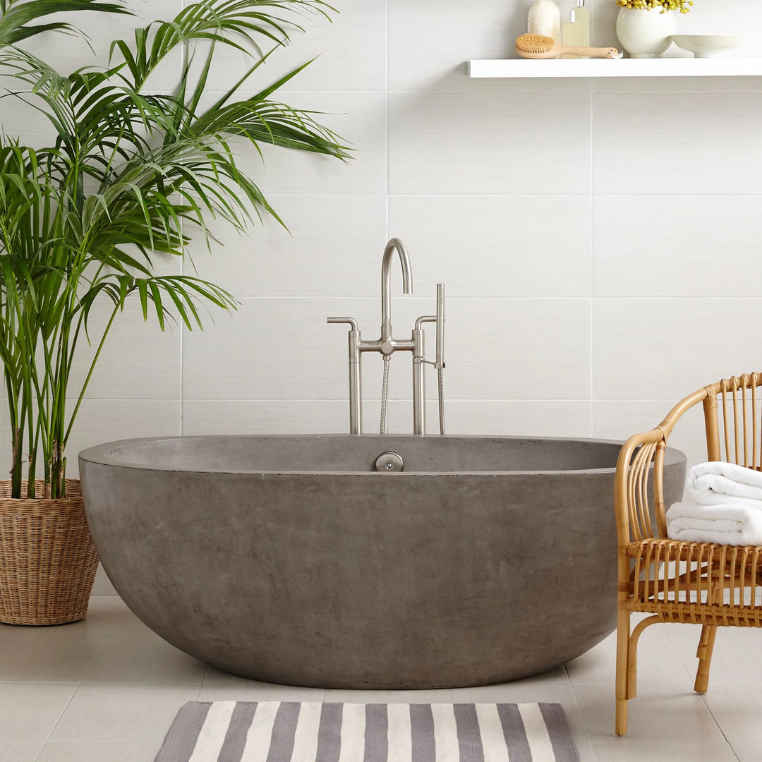 Avalon Nativestone Freestanding Soaking Tub