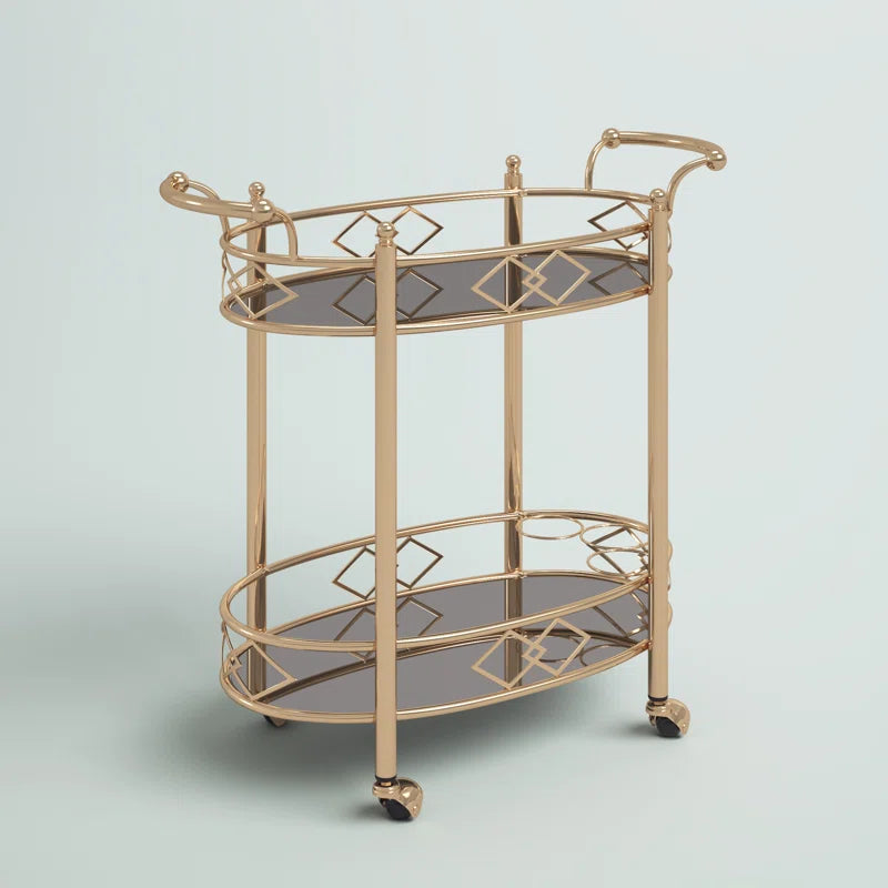 Maysville Metal Bar Cart