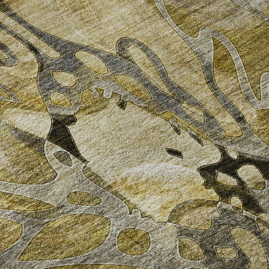 Premium Washable Super Soft Abstract Floral Mayfield Rug