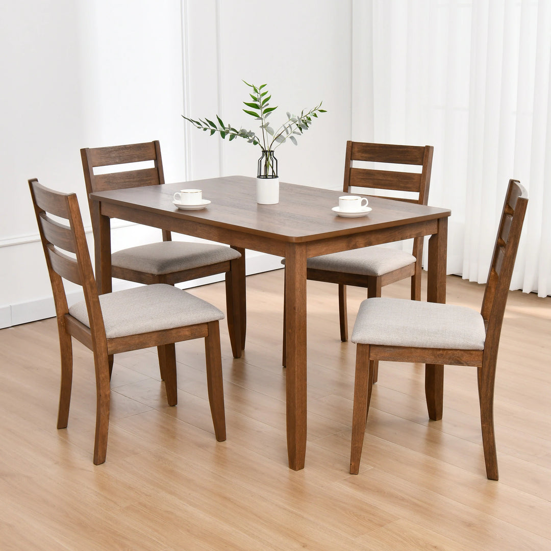 Solid Wood 47" Length Dining Room Table (Chairs Not Included)