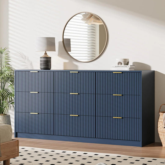 9-Drawer Dresser 63" W