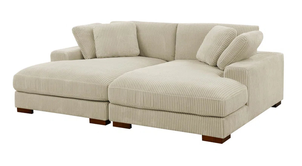 Drinel 90'' Square Arm Sofa
