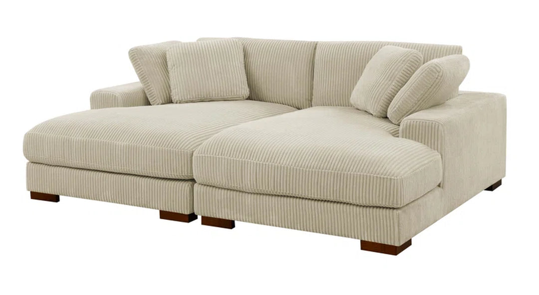 Drinel 90'' Square Arm Sofa