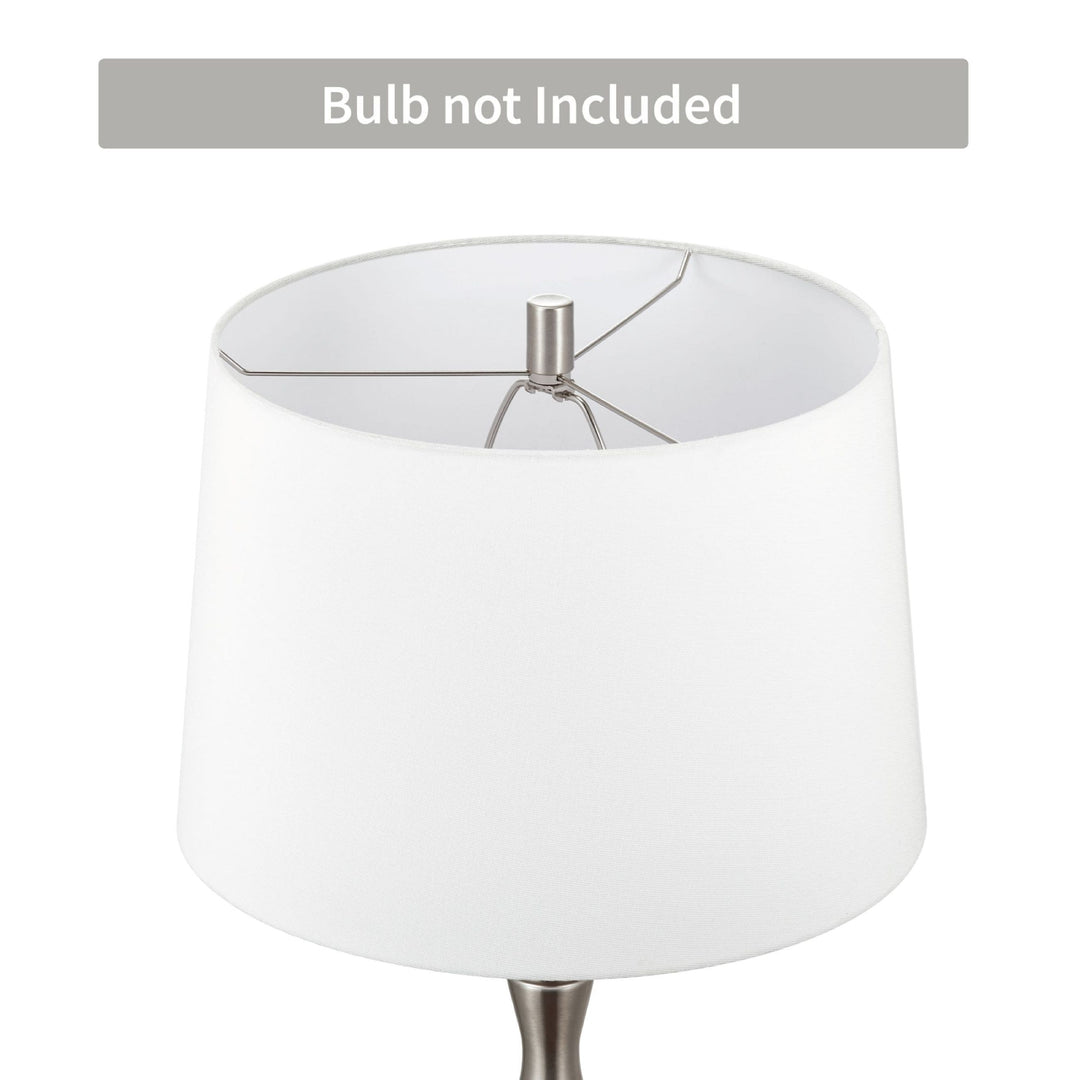 61'' Floor Lamp with Fabric Drum Shade
