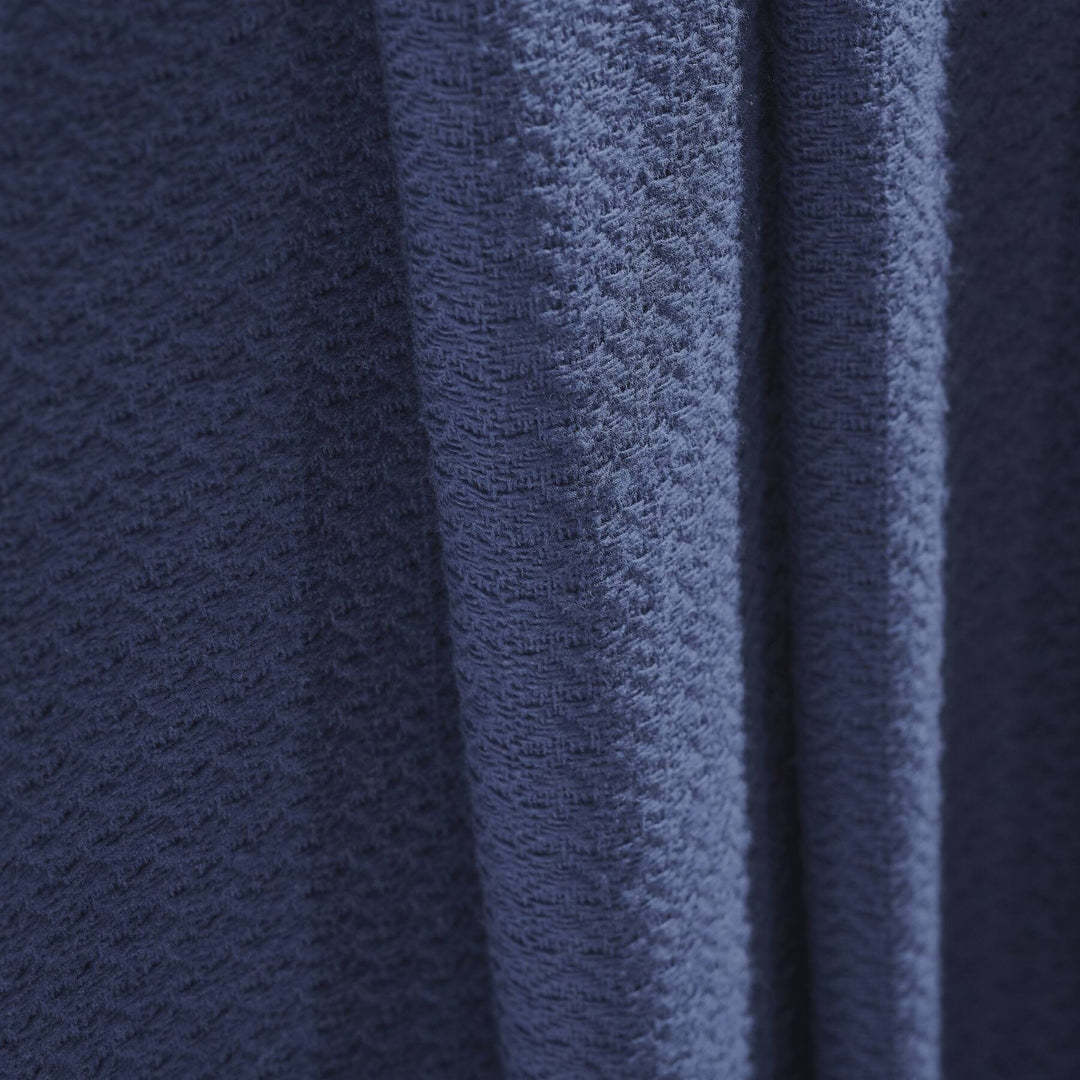 Waffle Weave Honeycomb Knit Soft Cotton Blanket