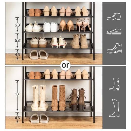 Maxxis 8 Tier 32 Pair Shoe Rack