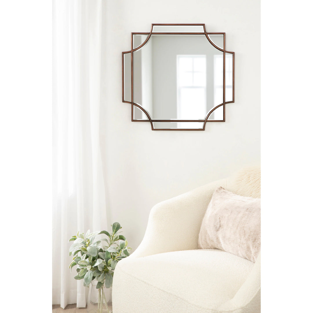 Minuette Traditional Decorative Framed Wall Mirror
