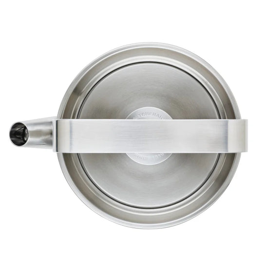 Kitchenaid Stainless Steel Whistling Induction Teakettle, 1.9 Quart, Brushed Stainless Steel
