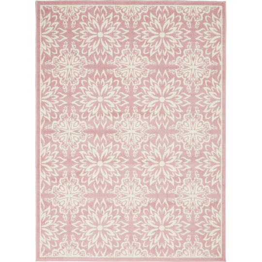 Jubilant Floral Medallion Area Rug