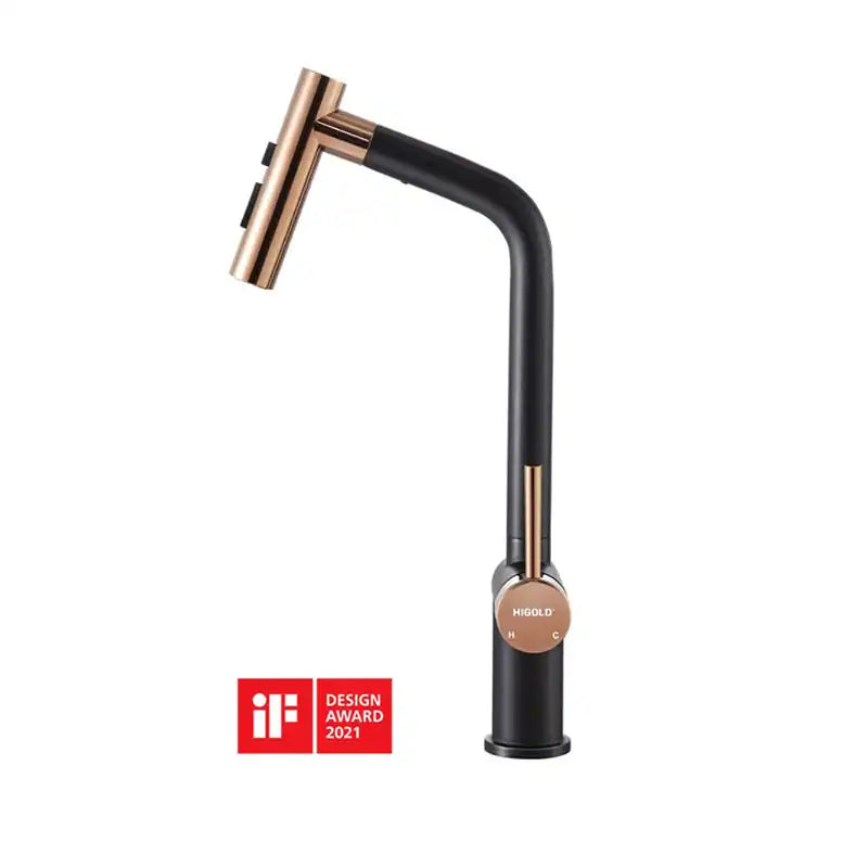 Kitchen Faucet with Pull down Sprayer, Cold & Hot Water Function