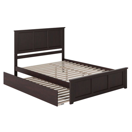Madison Platform Bed with Matching Footboard & Trundle
