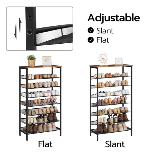 Maxxis 8 Tier 32 Pair Shoe Rack