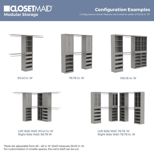 Modular Storage 4-Drawer Unit