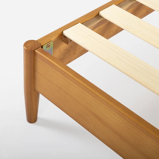 Whitman Low Profile Mid-Century Modern Platform Bed
