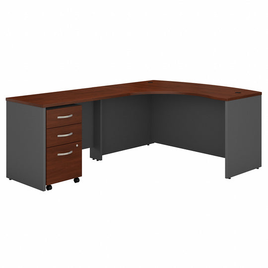 Series C Left Handed L Desk with Drawers by