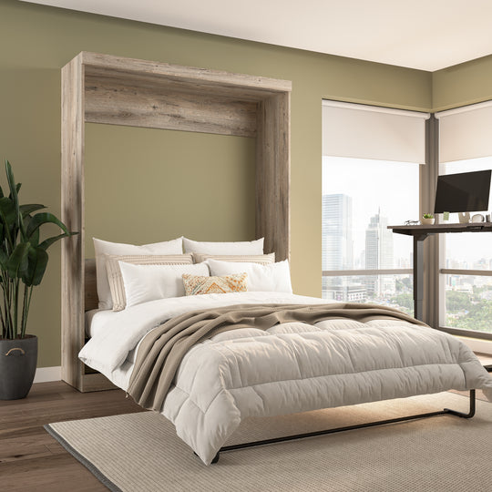 Pur 65W Queen Murphy Bed for Multipurpose Room by